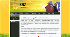 Desktop Screenshot of eraenergia.it