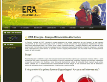 Tablet Screenshot of eraenergia.it